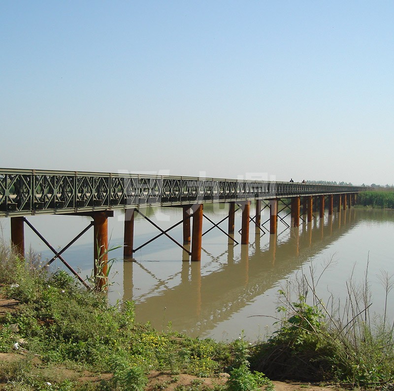 鎮江水投焦北灘鋼便橋